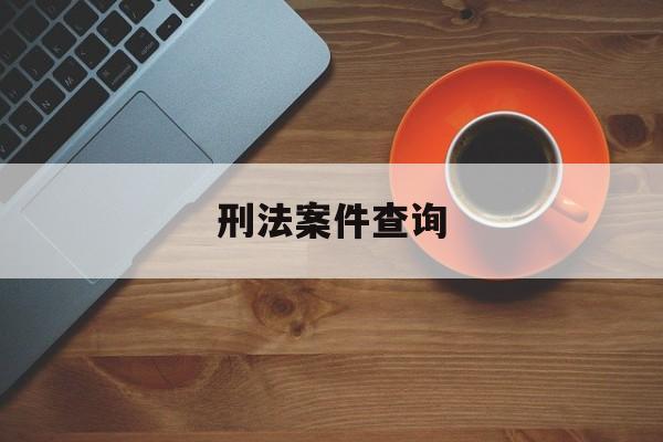 刑法案件查询(刑事案件查询公开网)